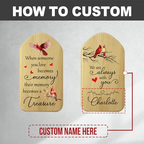 Image of ASTARIN Personalized Wind Chimes for Outside Deep Tone,Customized Windchime Outdoors, Chimes for Outdoors,Sympathy Wind Chimes Memorial for Mom Dad, memory
