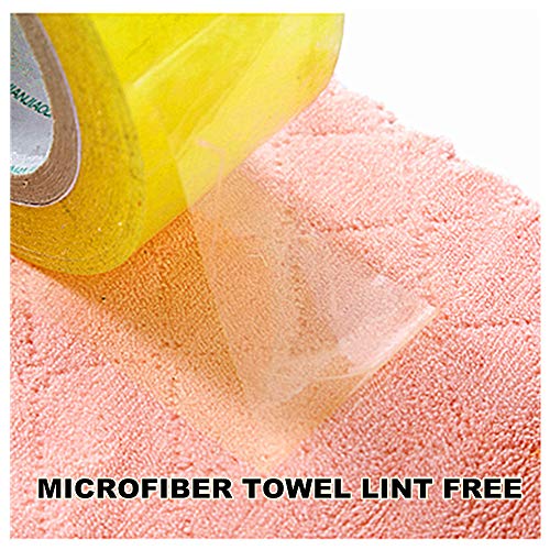 Shicen 4-Pack 9.85"X9.85"Microfiber Cleaning Cloth, Kitchen Towels Dish Towels, Multipurpose Reusable Dish Cloths, Super Absorbent Cleaning Cloths, Double-Sided Microfiber Cleaning Rags #TOP4