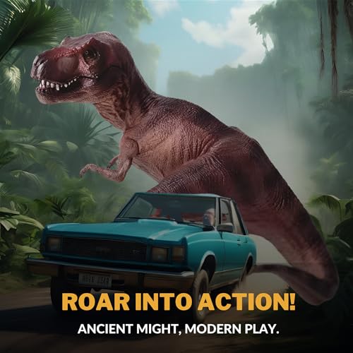 Image of T Rex Toy Dinosaur Action Figure, Realistic Tyrannosaurus Rex Big Dinosaurs Toys for Kids, Trex Toy for Play and Display, Jurassic Dino Toys for Boys & Girls (T Rex)