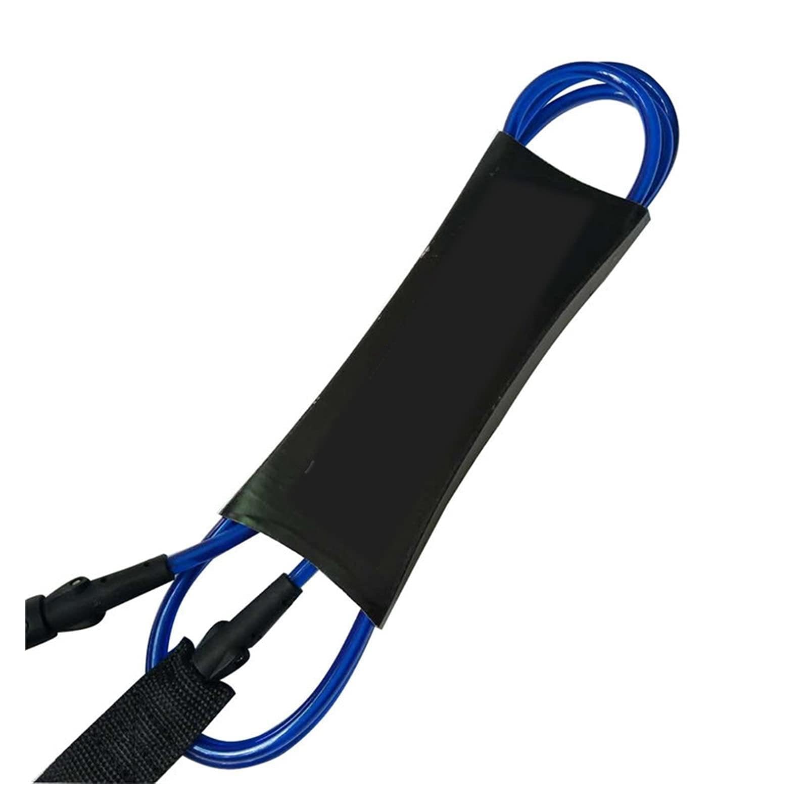 7ft 7mm Premium Surfboard Laisse Sup Surf en Laisse pour courteboard, Longboard, Paddle Board (Color : Deep Blue)