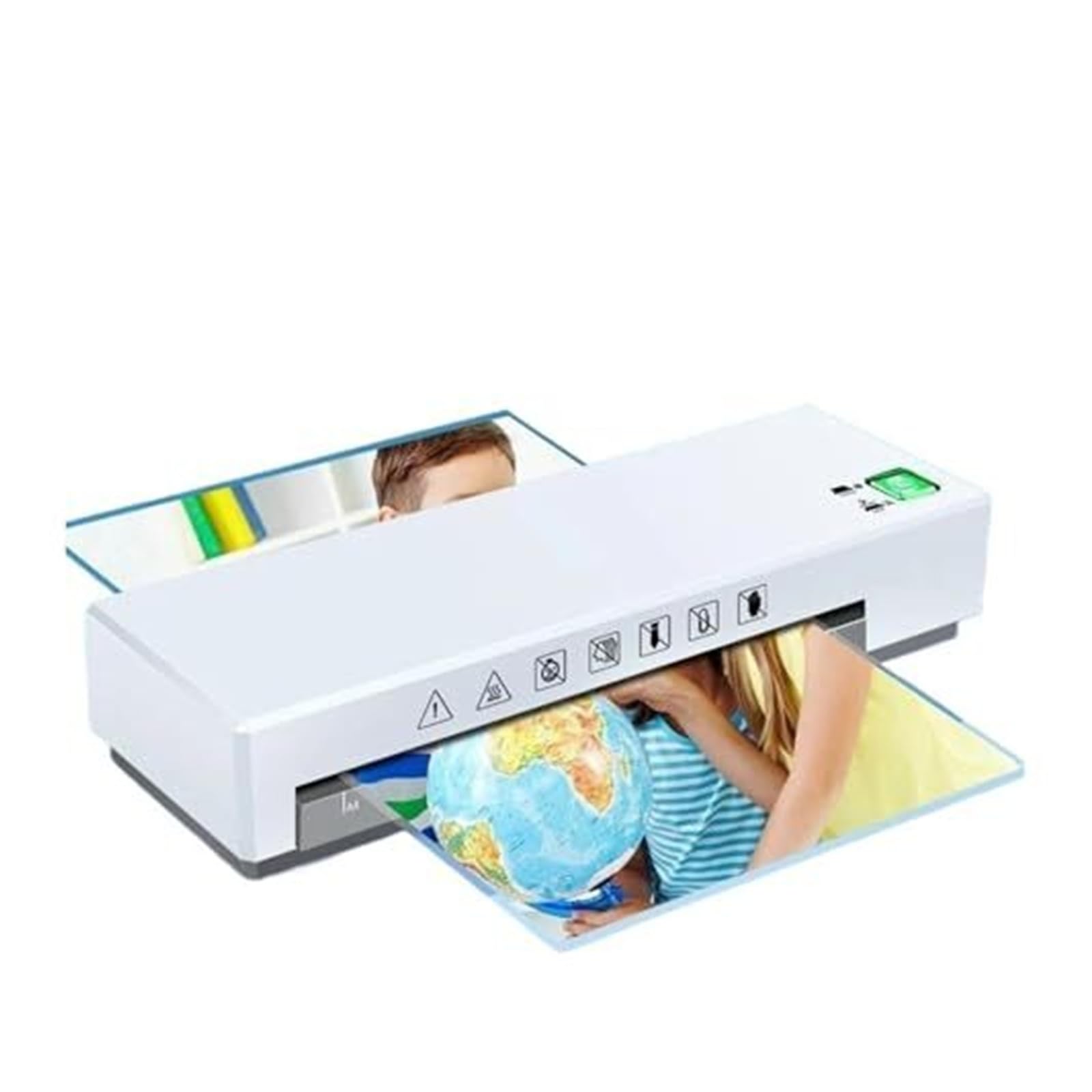 A4 Laminator, Hot and Cold Laminating Machine for Documents, Photos, and More with Free Plastic Film
