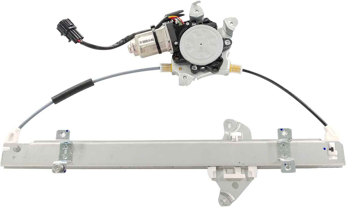 TYC 660684 Power Window Motor and Regulator Assembly Front Left-Side Compatible with 2007-2011 Nissan Versa