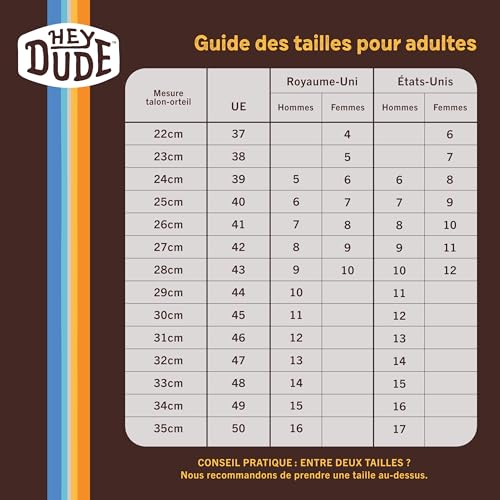 Chaussures pour hommes HEYDUDE Sirocco légères avec semelles confortables - 6