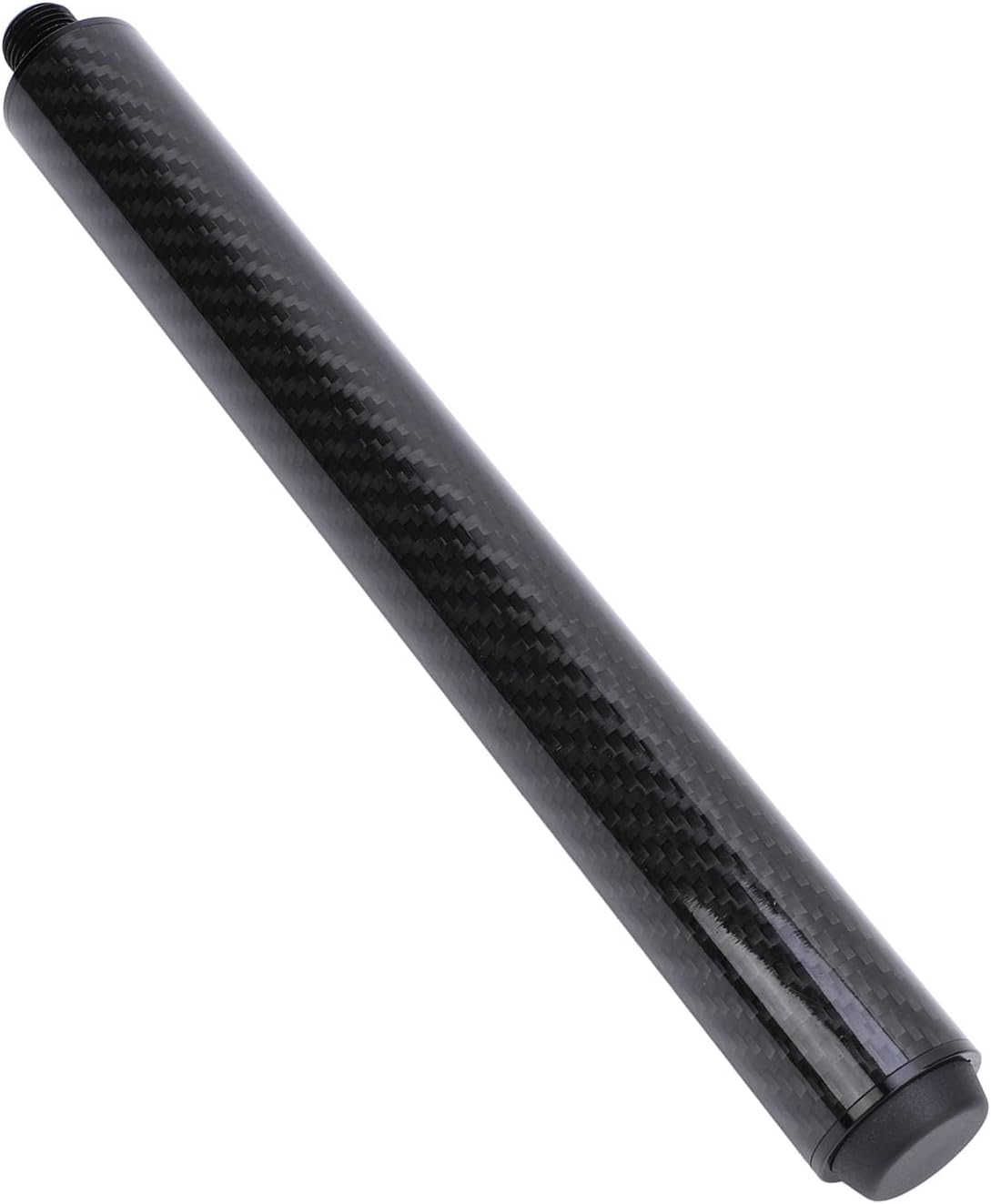 Carbon Fiber Pool Extension, 10 Inch Billiard Extender with Bumper for Cues