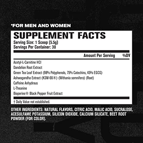 Burn-Xt Thermogenic Fat Burner Powder - Weight Loss Supplement, Appetite Suppressant, Pre Workout Energy Booster - Acetyl L Carnitine, Green Tea Extract (Egcg) - 30 Sv, Strawberry Lemonade #TOP4