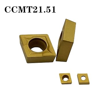 GBJ Carbide Turning Inserts MGMN200, 16ER A60,WNMG431,CCMT060204,DCMT070204 CNC Lathe Insert for Indexable Lathe Turning Tool Holder Insert Replacement, 10 Pieces