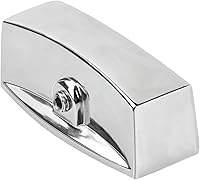 Vista 1 de Pomo de válvula de rango compatible con horno/estufa/estufa de gas, perilla cromada para válvula de control en forma de D, reemplazos de perilla