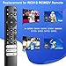 Replacement Only for TCL Google TV Remote Control,RC813 Compatible with TCL QM8/QM7/S5/S4/S3/Q7/Q6/Q5 4K UHD HDR LED QLED QD-Mini LED Full-HD Smart TVs