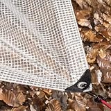 Telone trasparente impermeabile e resistente, in plastica PVC, 250 g/m², telo multiuso per mobili da giardino, copertura per capannoni, teli da pavimento per campeggio, 270 cm x 370 cm