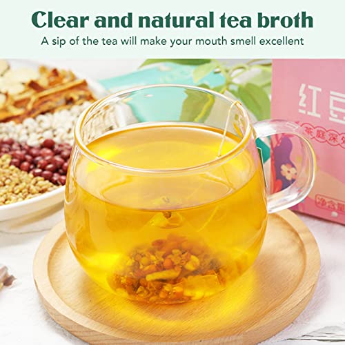 Feijão Adzuki Jobs Chá de Lágrimas, Sabor Natural Pequenas Partículas Triângulos Saquinhos de Chá de