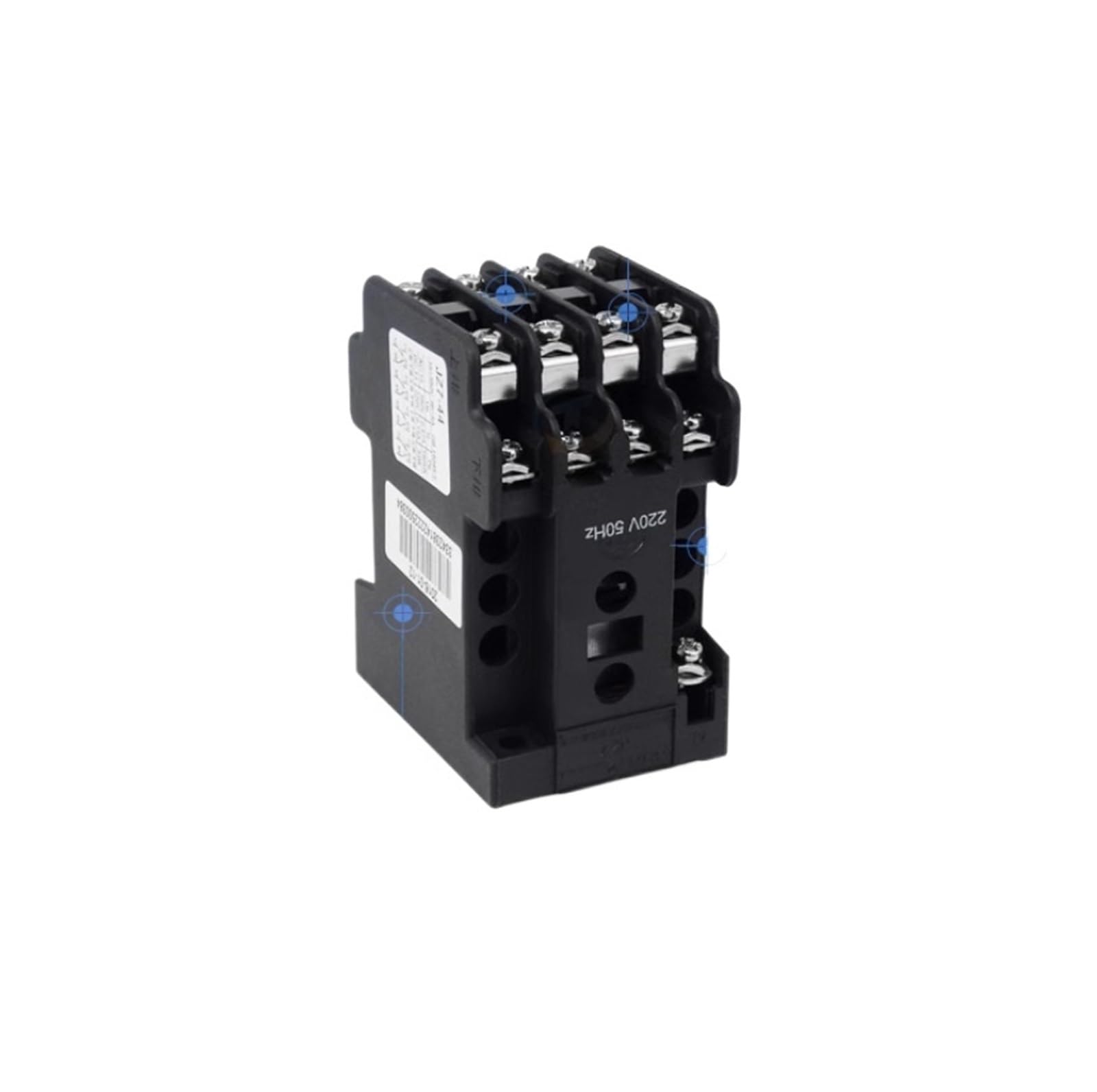Relés 1 relé intermedio de Contacto JZ7-80 8NO CA 24/36/48/110/220/380 V(JZ7 80 AC48V)