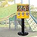 VBENLEM Triple Head Candy Vending Machine, 1-inch Gumball Vending Machine, Commercial Gumball Vending Machine with Stand and Adjustable Candy Outlet Size, Candy Vending Machine for Home, Gaming Stores