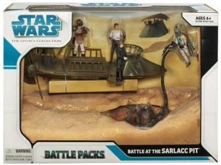 Star Wars Saga 2008 The Legacy Collection Exclusive Boxed Set Battle At The Sarlacc Pit