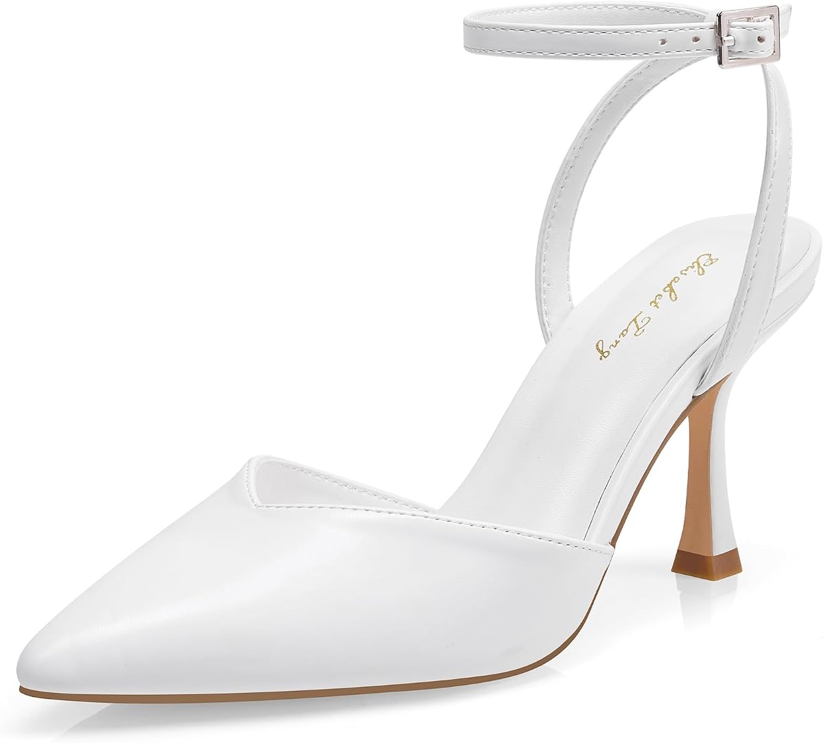 Elisabet Tang Women's High Heel Pointed Closed Toe Pumps