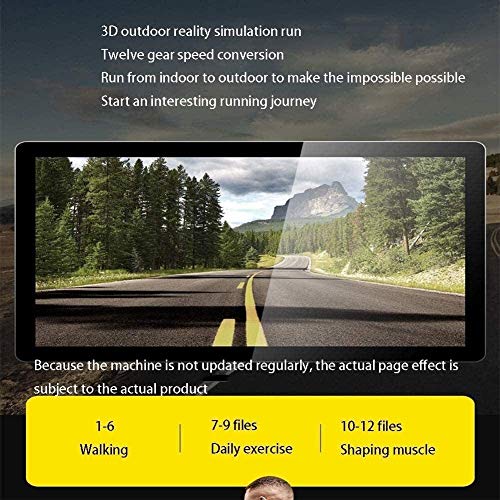 Image of Treadmill Small Fitness Equipment Foldable High-Definition Color Screen WiFi Treadmill Home Weight Loss Fitness for Home and Office