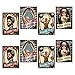 Beistle 8-Count Vintage Circus Poster Cutouts, Side Show Party Decorations, Carnival Party Supplies, Fun Fair Themed Party Accessories, 15.25