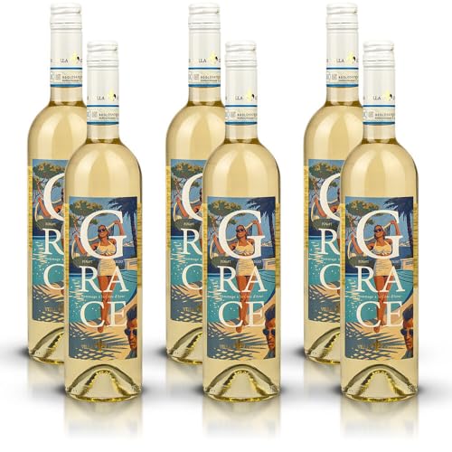 Villa Geissini GRACE Pinot Grigio trocken sortenreines Weinpaket (6x0 75l)