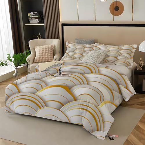Ensemble de literie avec fermeture éclair 140x200 en microfibre douce - 2