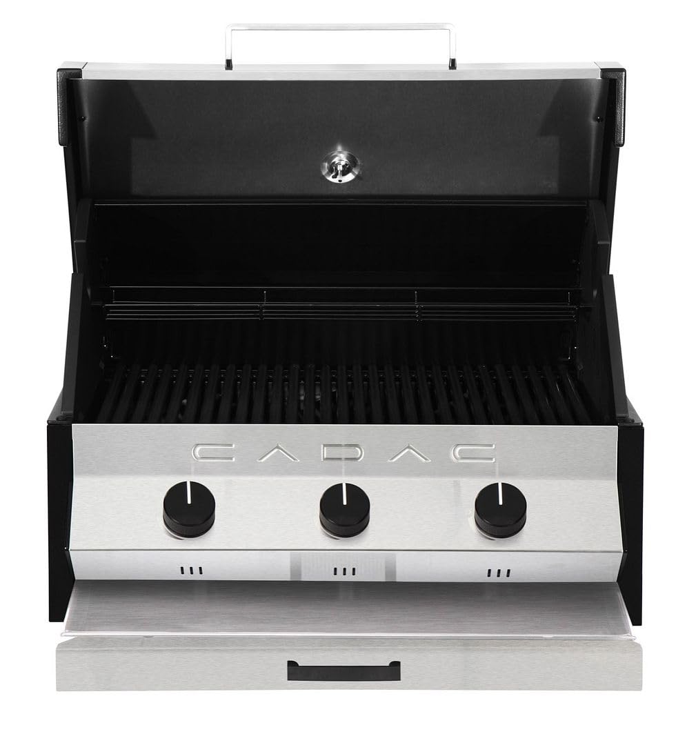 CADAC - Meridian Built-in 3B - 50mBar - Edelstahl - Gas Grill