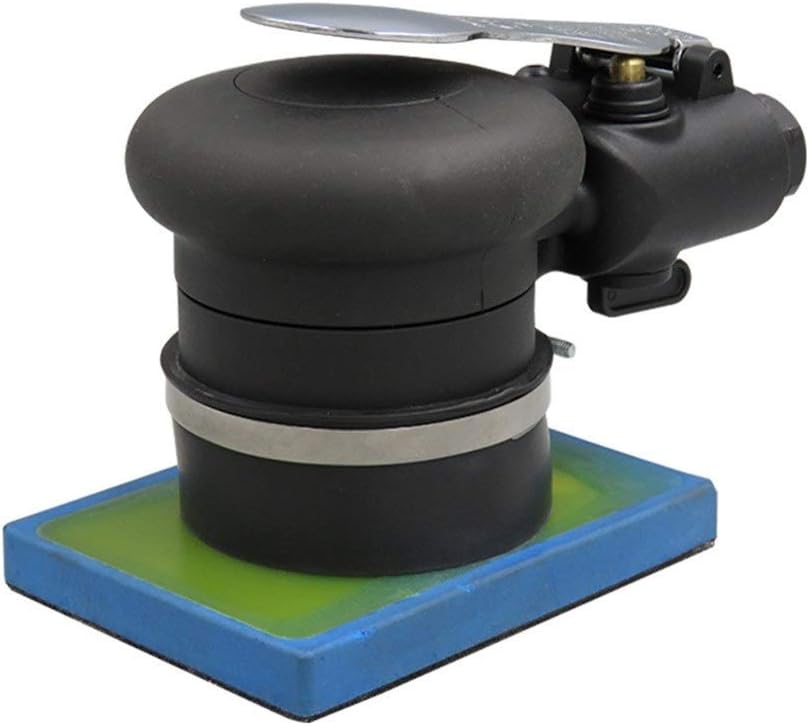 Handheld Stone Pneumatic Sander, 75 * 100mm Rectangular Vibration Type Air Grinder, Wood