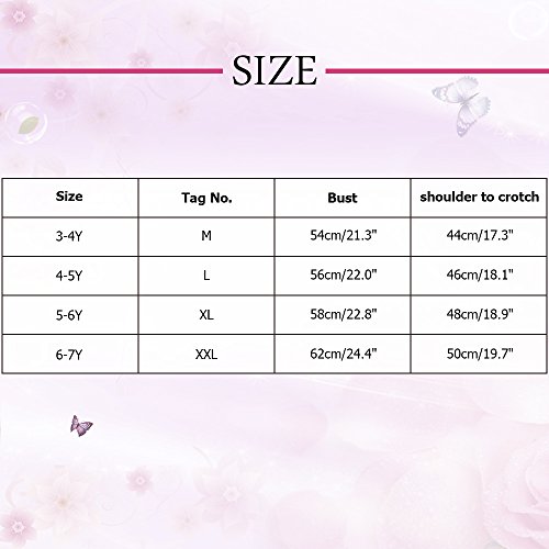 Baohulu Leotard For Girls Ballet Dance Short Sleeve Full Tulle Tutu Skirted Dress Ballerina Costumes B158_Pink_M #TOP6