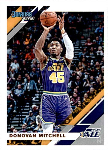 2019-20 Donruss #193 Donovan Mitchell Utah Jazz Basketball Card