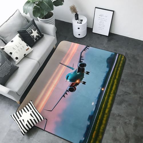 Tapis de sol lavable antidérapant doux pour chambre - 4
