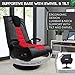 X Rocker Extreme III 2.1 Video Pedestal Gaming Chair, with 2 Speaker High Tech Audio System, Foldable, Wireless, 5149201, 29.13