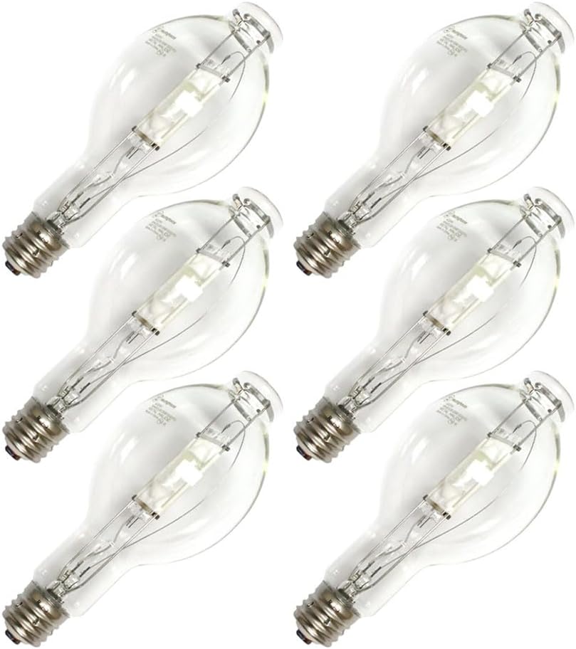 Replacement for Westinghouse 37036, MH400/U/M135/155/E/PS, 400 Watt, Metal Halide HID Light Bulb (6 Pack)