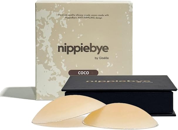 Silicone Nipple Covers for Women - Reusable Pasties Nipple Covers No Show, Adhesive Nipple pasties