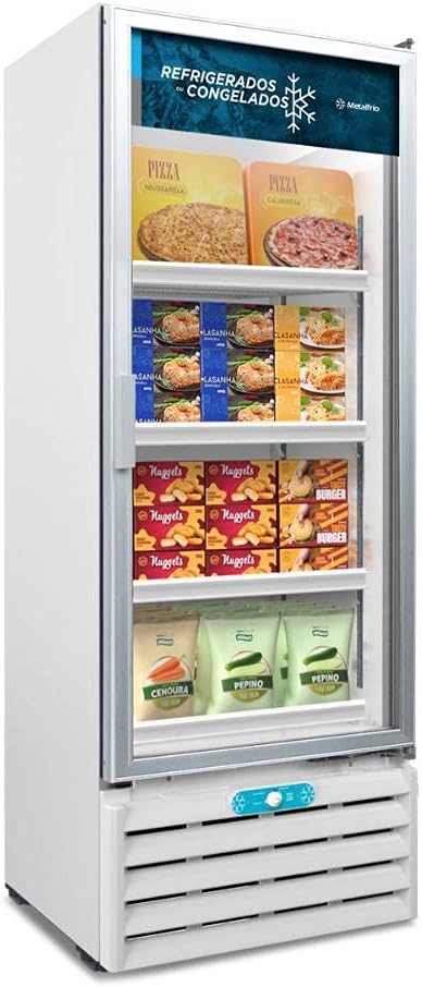 Freezer e Expositor Dupla Ação VF55AL 531 Litros, Metalfrio