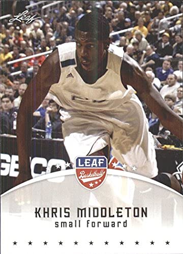2012-13 Leaf #KM4 Khris Middleton