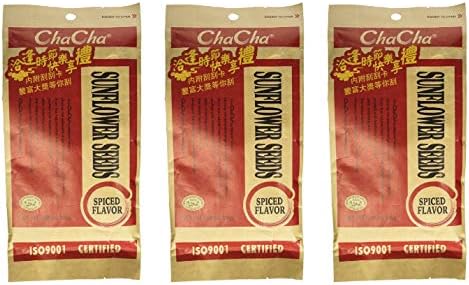 Spiced Roasted Sunflower Seeds (3 Pack, Total of 750g)
