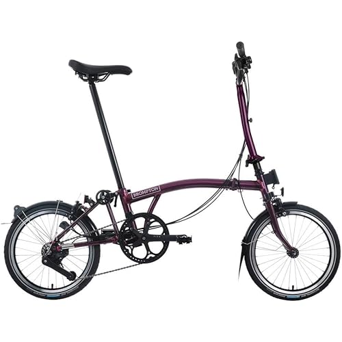 Brompton Folding Commuter Bike C Line 12-Speed | Compact, Lightweight, Urban Bike for Adults