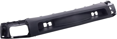 Miniatura 5 de CarPartsDepot Parachoques delantero compatible con camioneta Chevrolet Silverado 1500 2007-2013 (con agujero, deflector de parachoques)