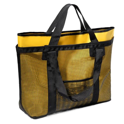 Sac de plage type fourre-tout léger pour protéger votre téléphone du sable fin