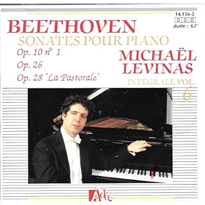 Beethoven : Sonates pour piano, Int&eacute;grale Vol. 6, Op. 10 n&deg; 1, Op. 26, Op. 28