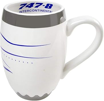 Boeing Unified 747-8 Engine Mug, 16 oz