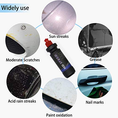 KNFC Car Scratch Remover-Magic Scratch Remover for Cars-Paint Scratch Removal-Easily Repair Paint Scratches-Polish & Paint Restorer- Water Spots,Glass Stain Removal for Vehicle