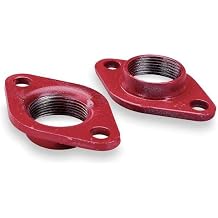 Cast Iron Flange,3/4 in,Pk2