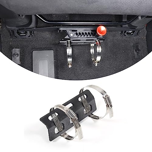 Front Co-pilot Seat Fire Extinguisher Spacer Lift Kit Fit For Honda Pilot 2016-2022,Honda Ridgeline 2017-2023,Honda Passport 2019-2023,Fire Extinguisher Bracket Under the Co-pilot Seat Aluminum Alloy