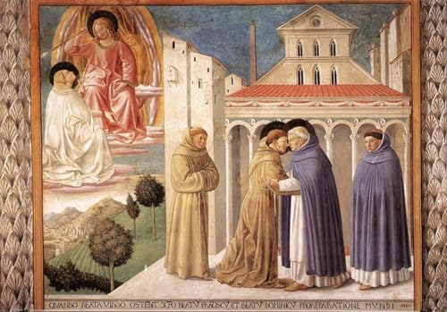Art Mural Scènes de la vie de saint Gozzoli pour votre salon