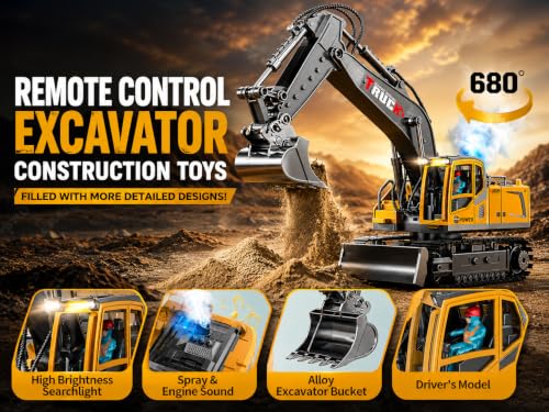 SATYAM ENTERPRISE 17 Channel Remote Control Excavator Toy - Image 6