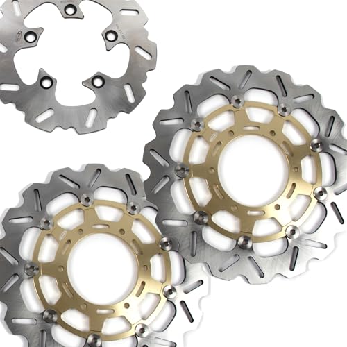 Disques de frein Suzuki GSXR 1000 avant et arrière couleur or pour modèles 2009 à 2015