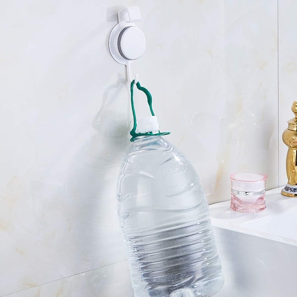 Strong Vacuum Suction Cup Hooks - Suitable for Rough Surfaces Heavy Duty Organizer for Towel, Robe, Loofah Removable Reusable image 5