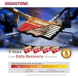 5 lat odzyskiwania danych: karta micro SD GIGASTONE 64 GB z czytnikiem kart USB 3.2 typu C, kamera Pro MAX, prędkość do 100 MB/s kompatybilna z Gopro, DJI, Dash Cam, microSDXC UHS-I A2 V30 U3 C10