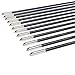 Fiberglass Arrows Archery 26 Inch Target Shooting Practice Safetyglass with Red Spots Vanes for Recurve Bows Suitable for Youth Children Woman Beginner 12 PCS