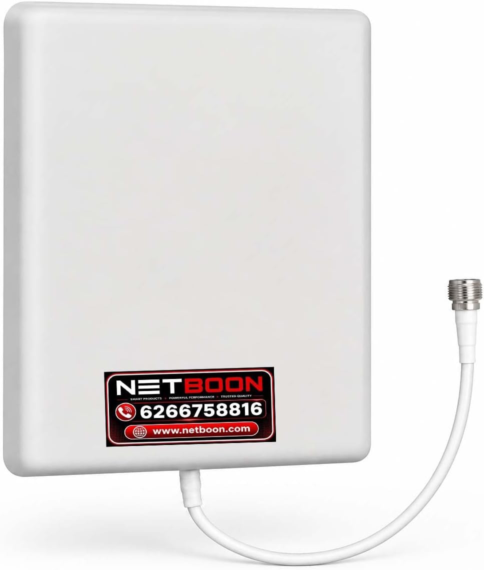 9dBi 5G Patch Panel Directional Antenna, 698-4000 MHz Wideband Weatherproof Antenna