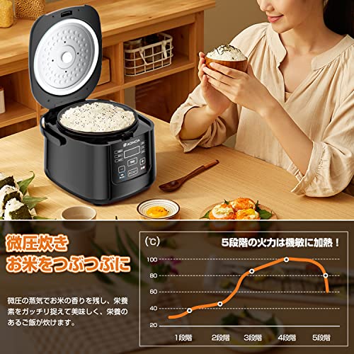 炊飯器 3合炊き 一人暮らし 小型 ひとり暮らし用 電気炊飯釜
