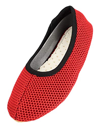 Beck AirBecks, Zapatillas de Gimnasia Unisex niños, Rojo 07, 35 EU